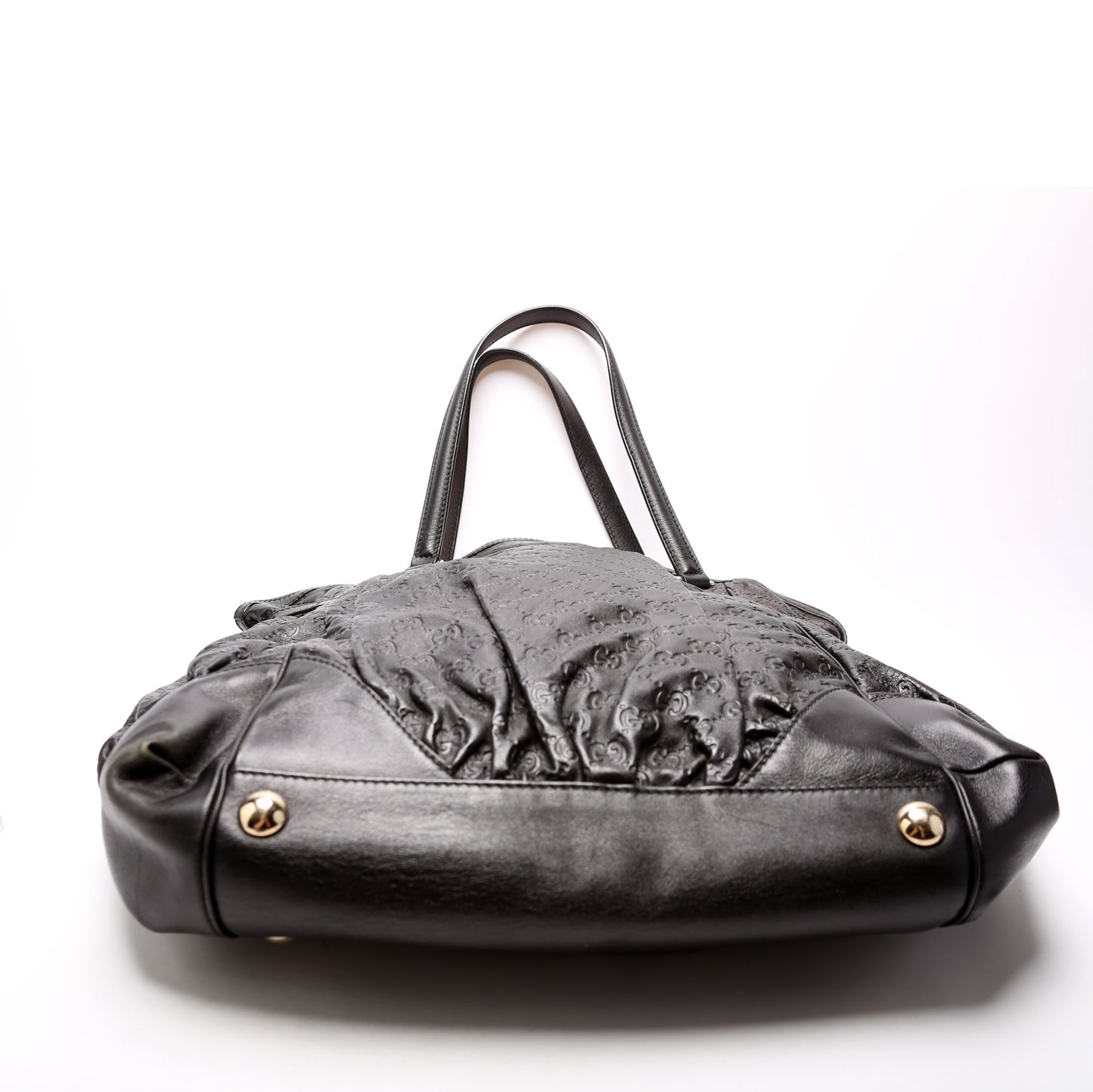 257290 Full Moon Guccissima Tote Black