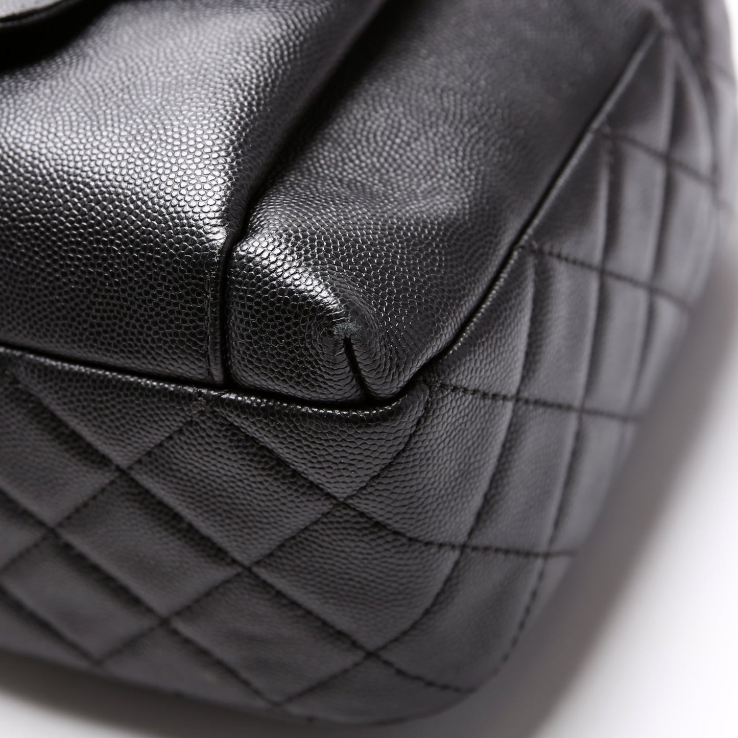Zip Around Medium Backpack Caviar 26M Black