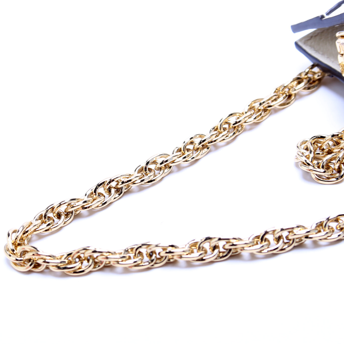 503877 GG Supreme Flora Ophidia Small Chain White