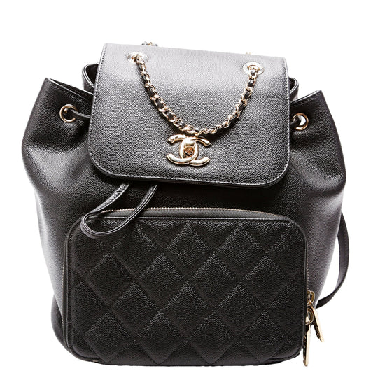 Business Affinity Backpack Caviar 24M Black