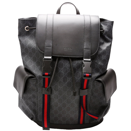 495563 GG Supreme Backpack Black