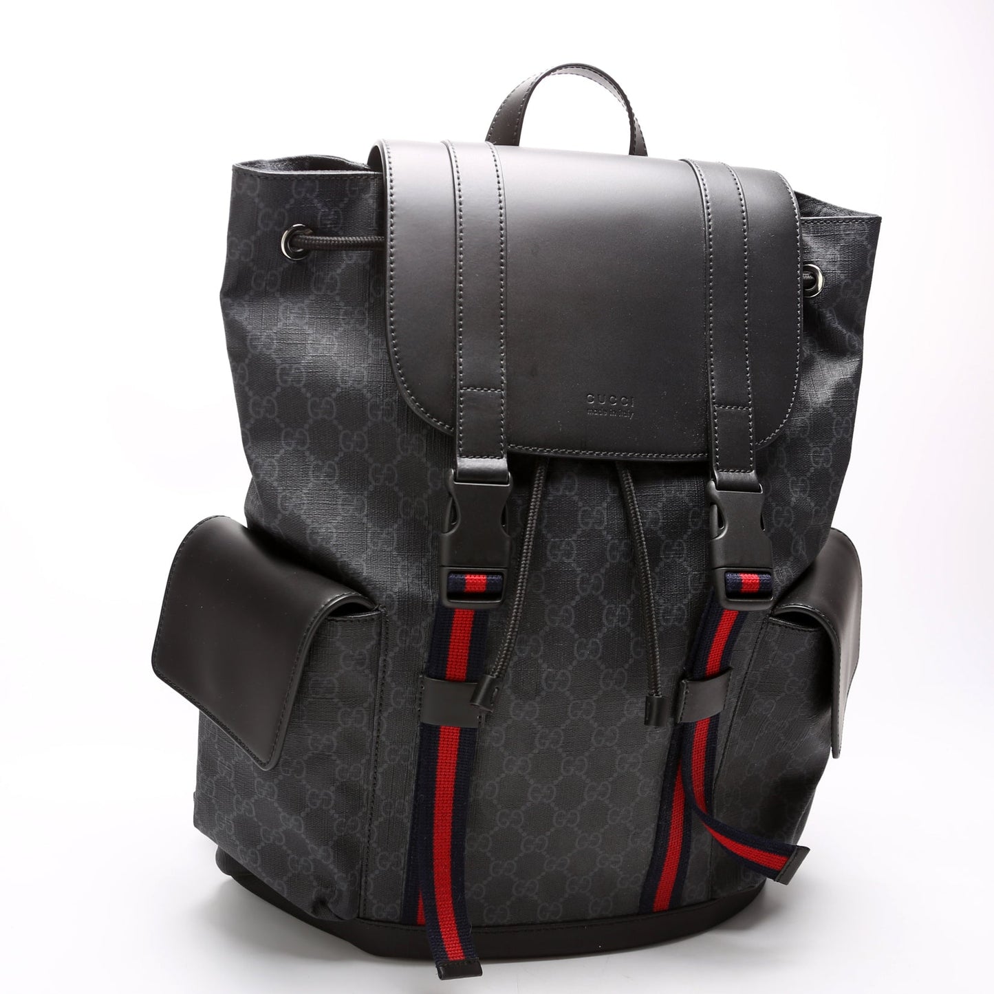 495563 GG Supreme Backpack Black
