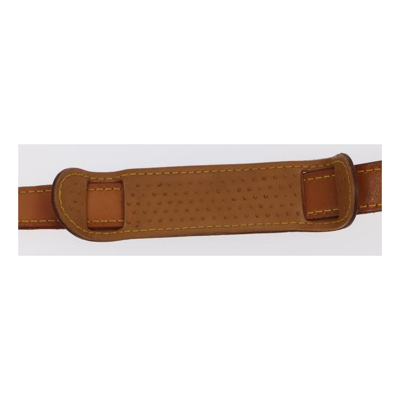 Louis Vuitton Shoulder Strap Beige Leather Bag Jewelry