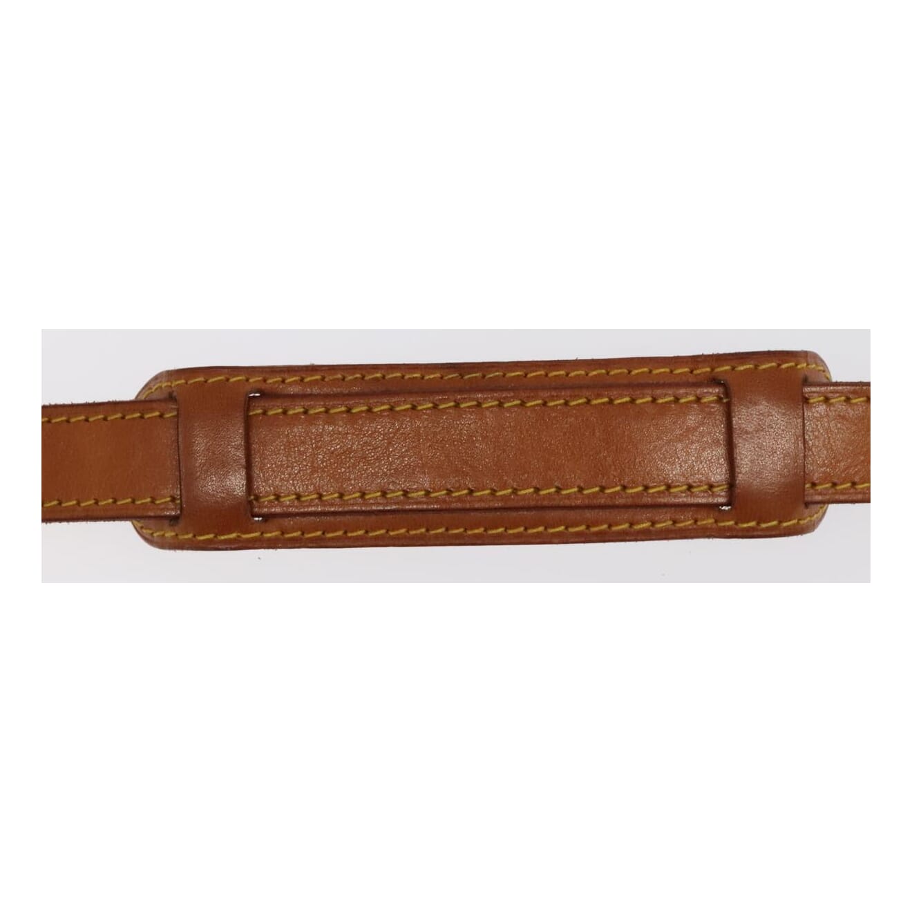 Louis Vuitton Shoulder Strap Beige Leather Bag Jewelry