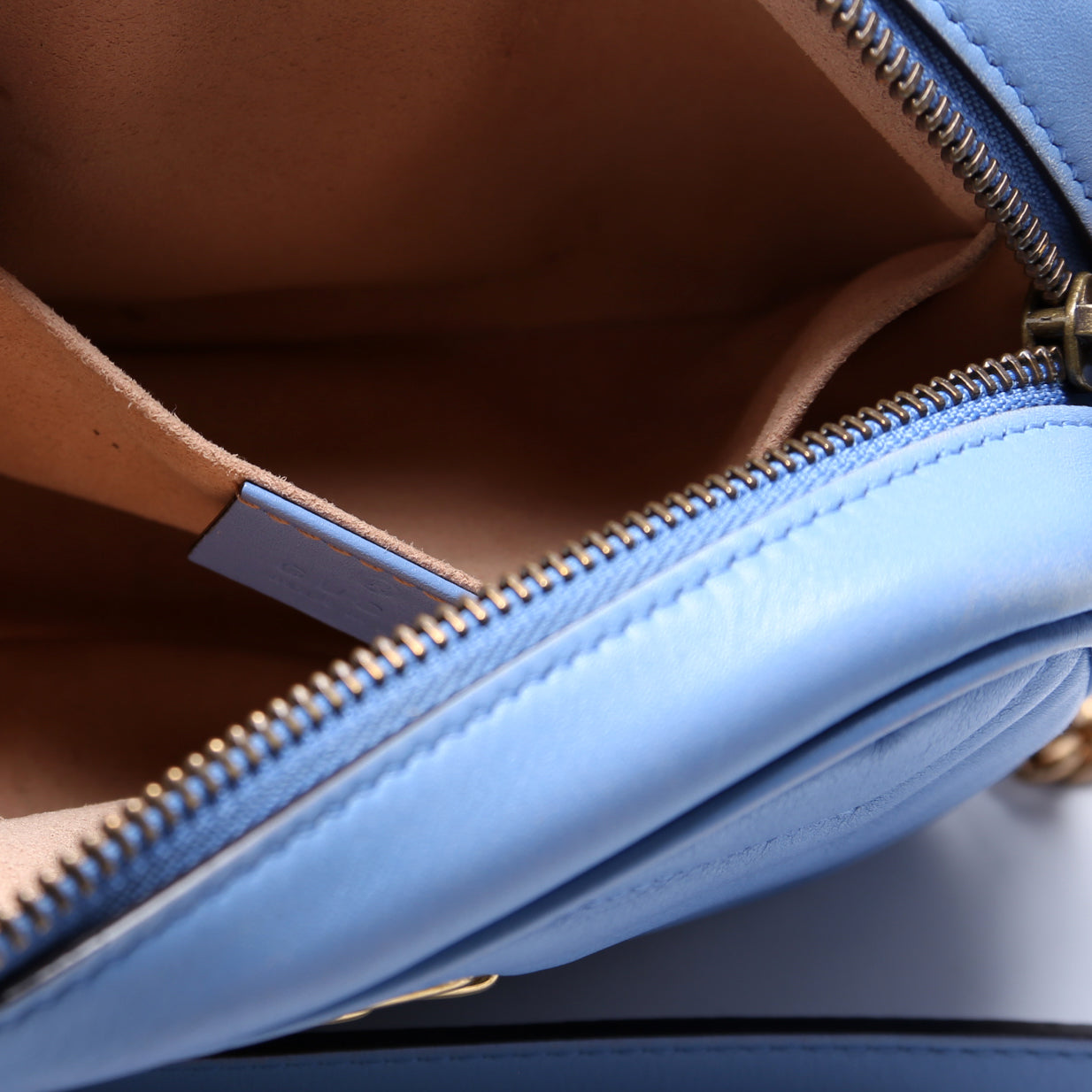 448065 Marmont Mini Camera Bag Blue