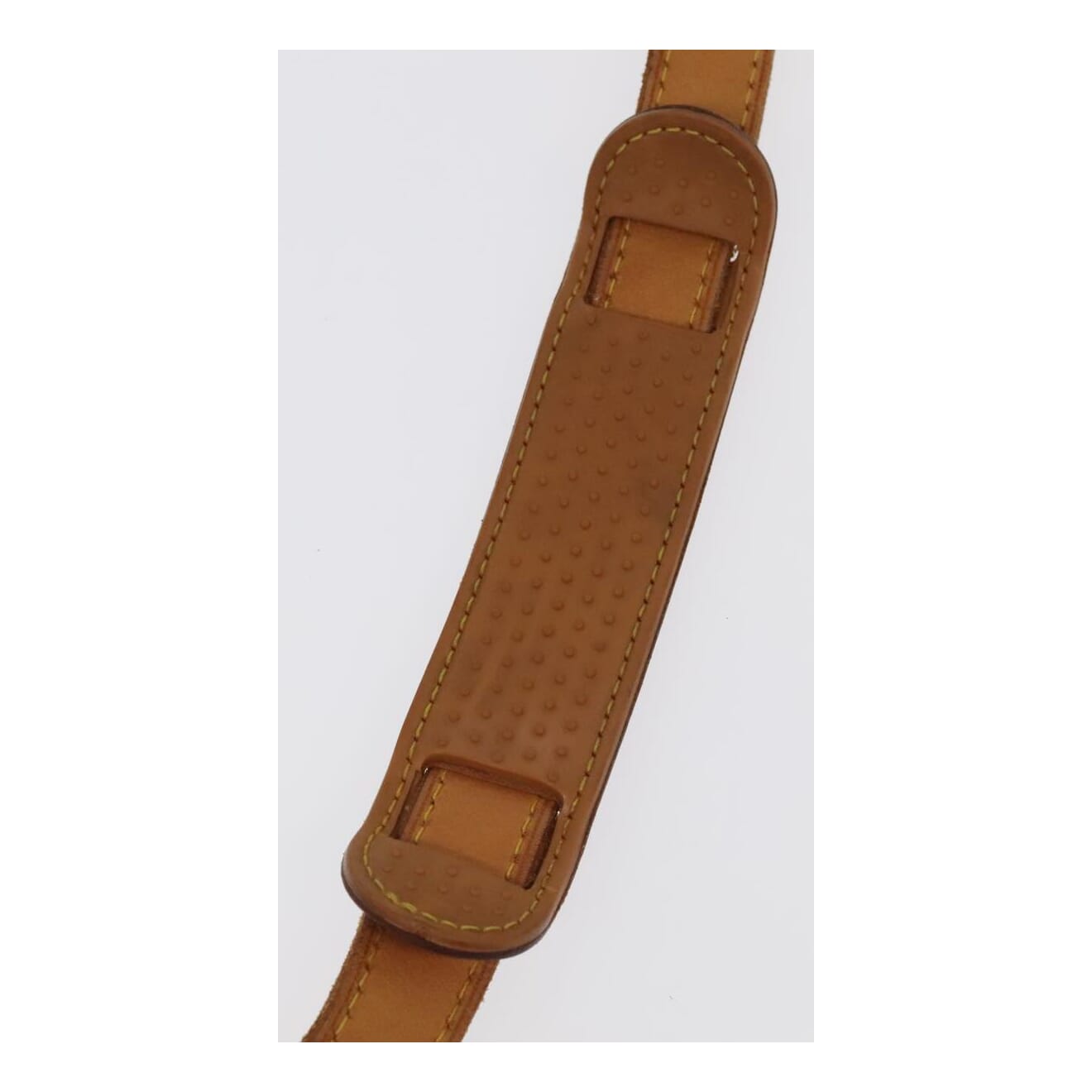 Louis Vuitton Shoulder Strap Beige Leather Bag Jewelry