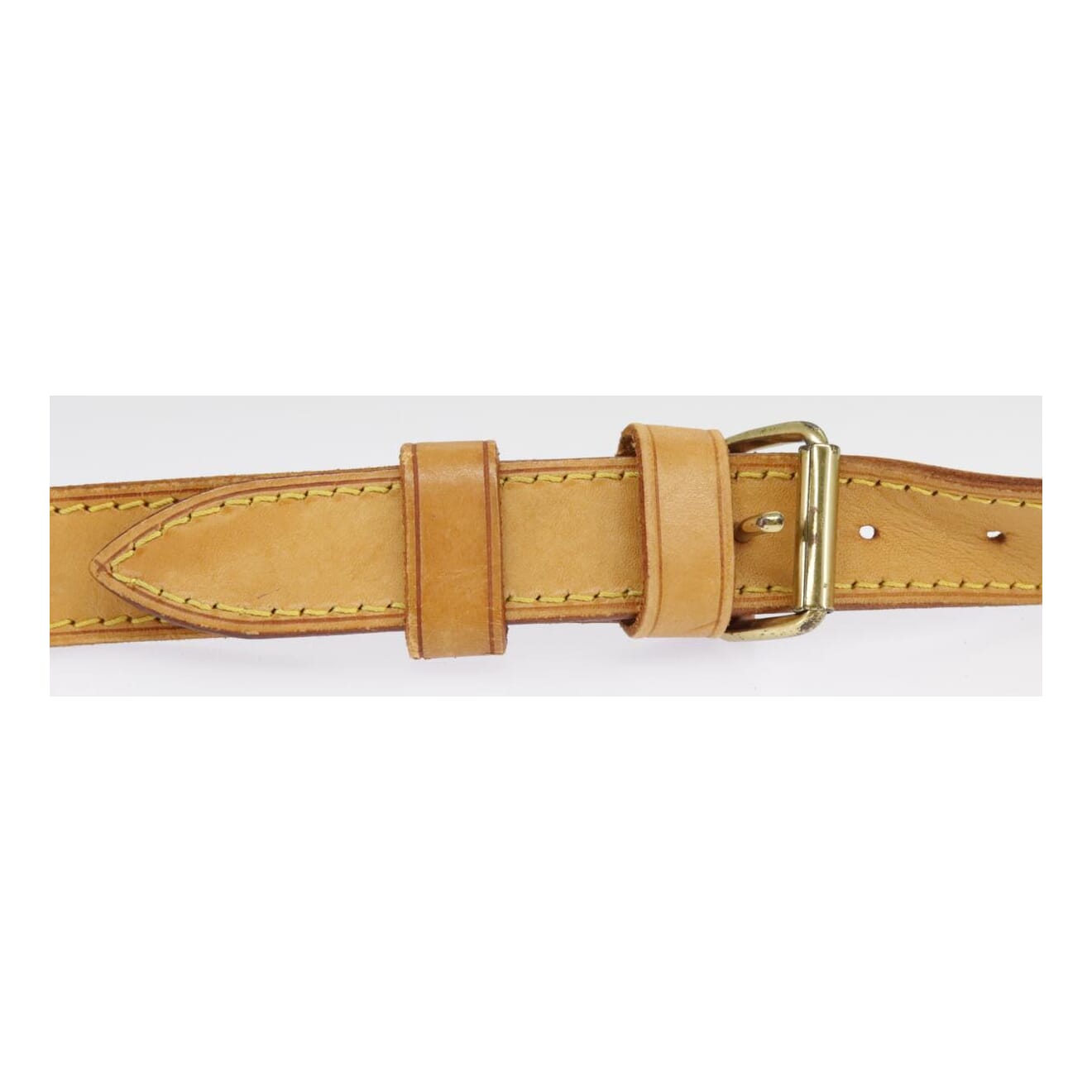 Louis Vuitton Shoulder Strap Beige Leather Bag Jewelry