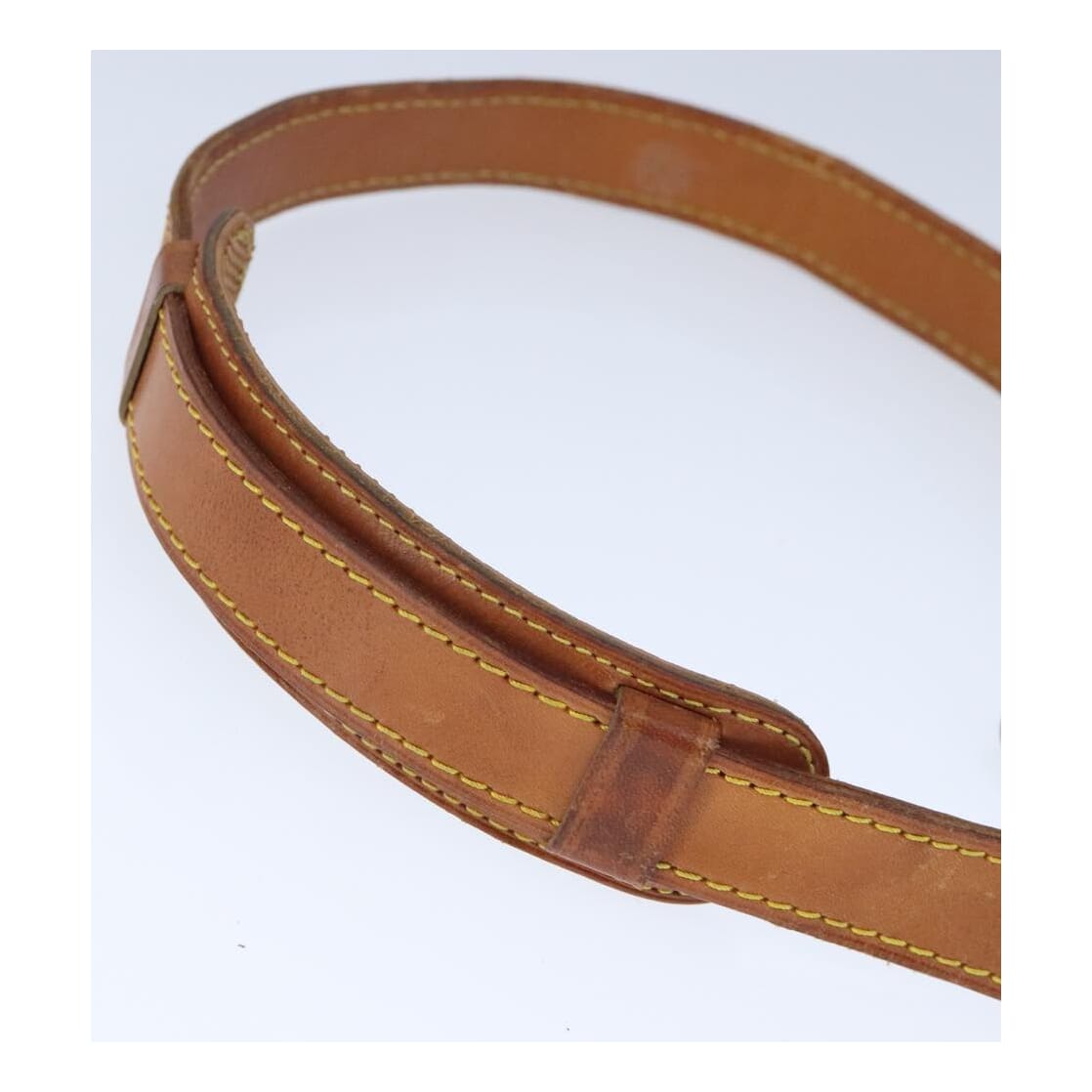 Louis Vuitton Shoulder Strap Beige Leather Bag Jewelry