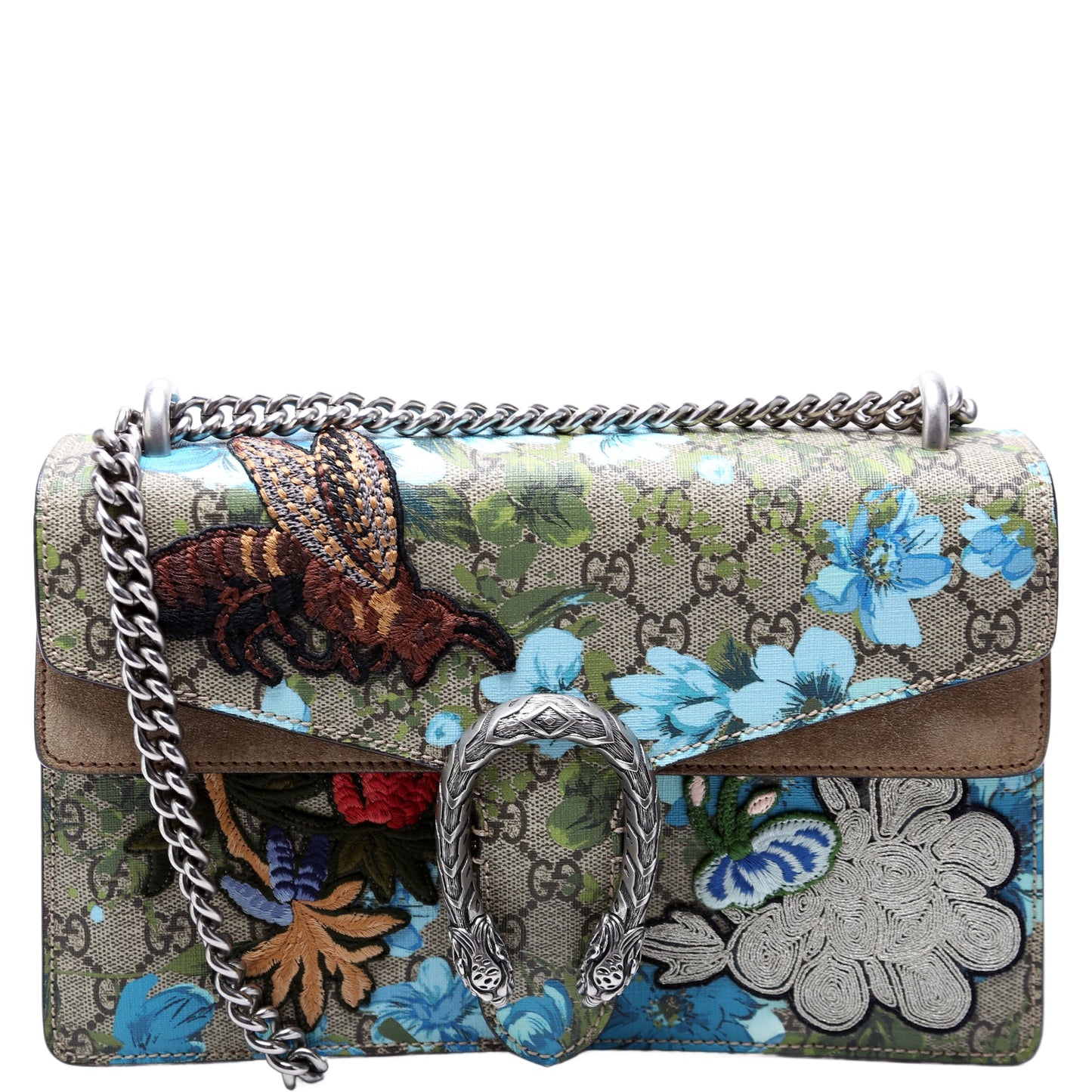 400249 Dionysus GG Blooms Embroidered Small