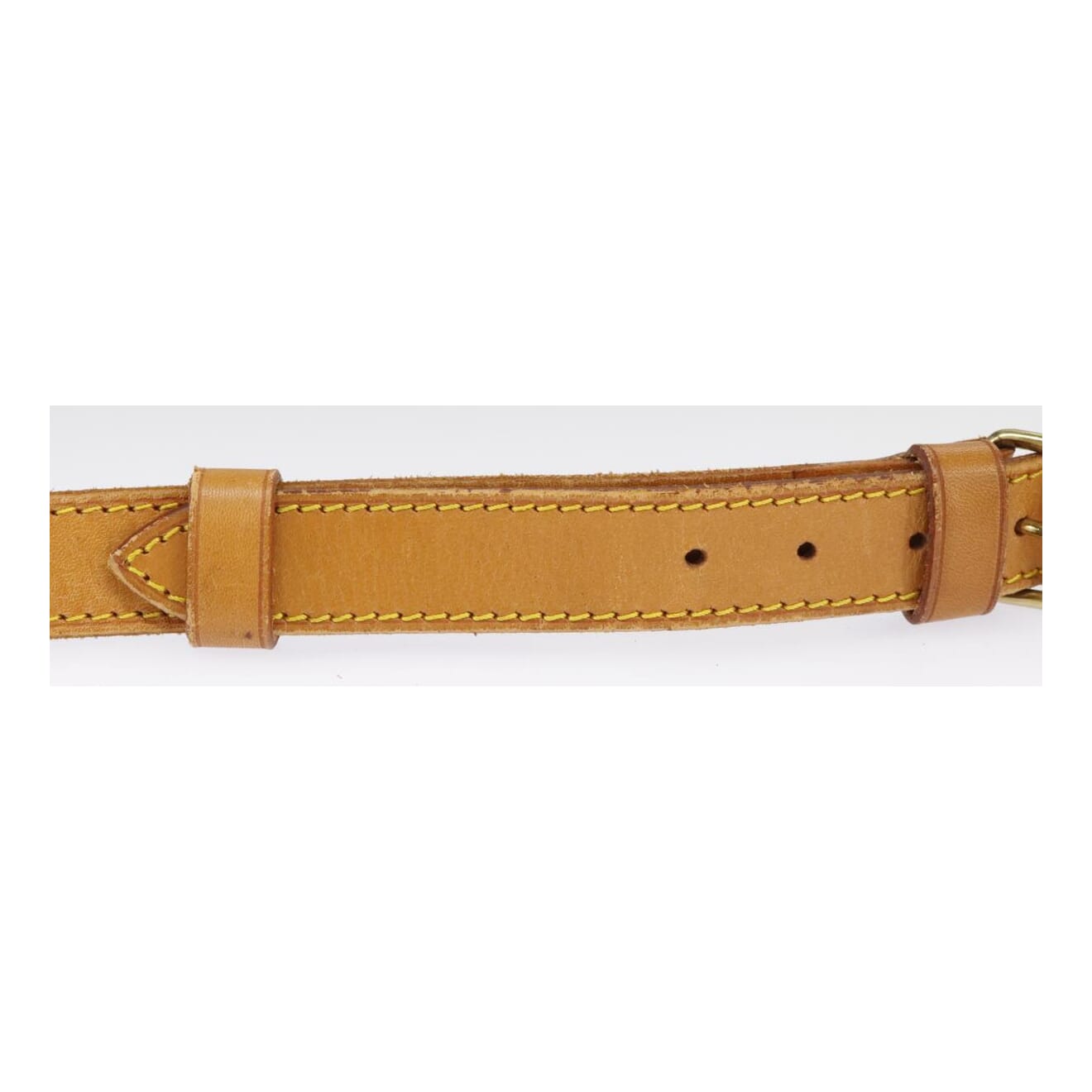 Louis Vuitton Shoulder Strap Beige Leather Bag Jewelry