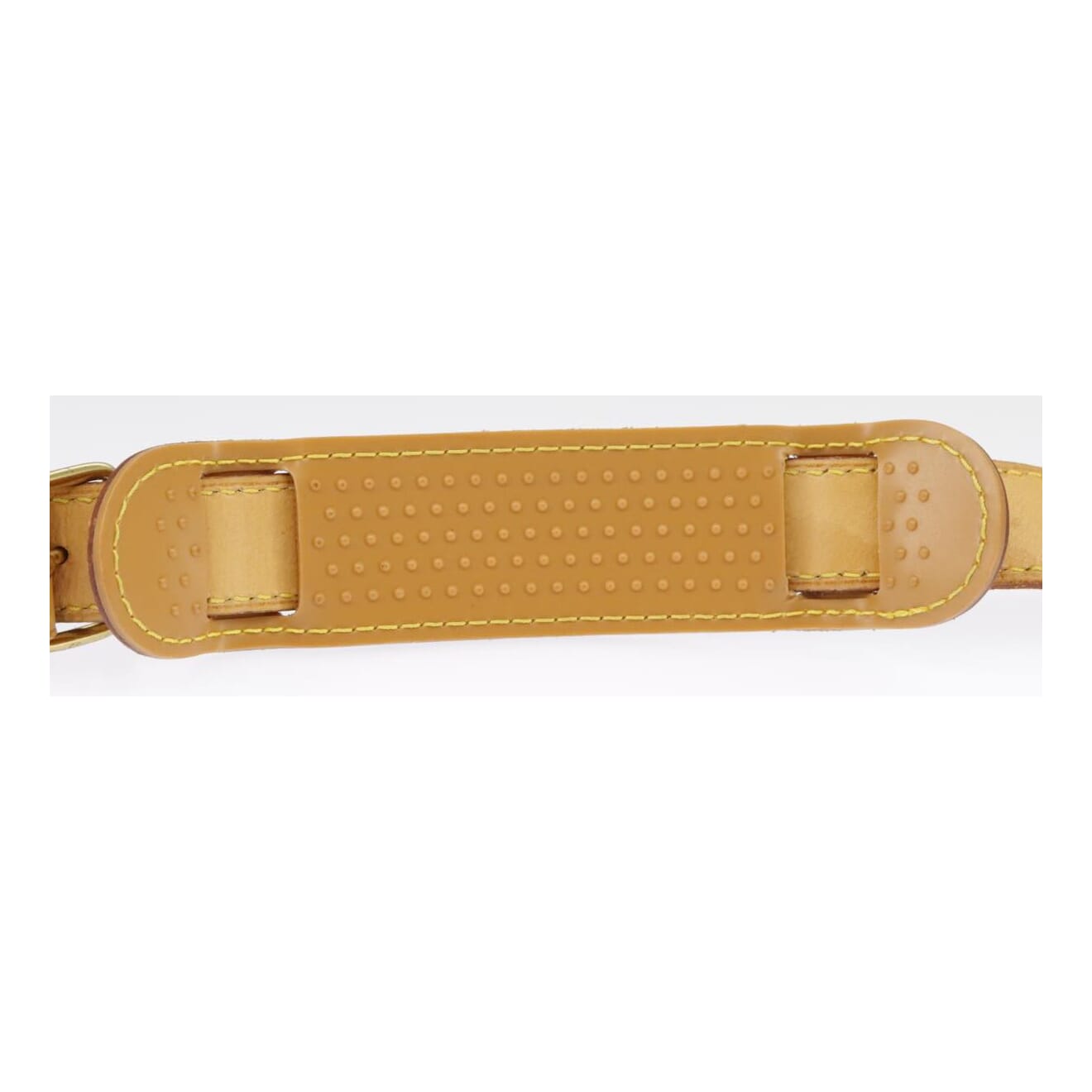 Louis Vuitton Shoulder Strap Beige Leather Bag Jewelry