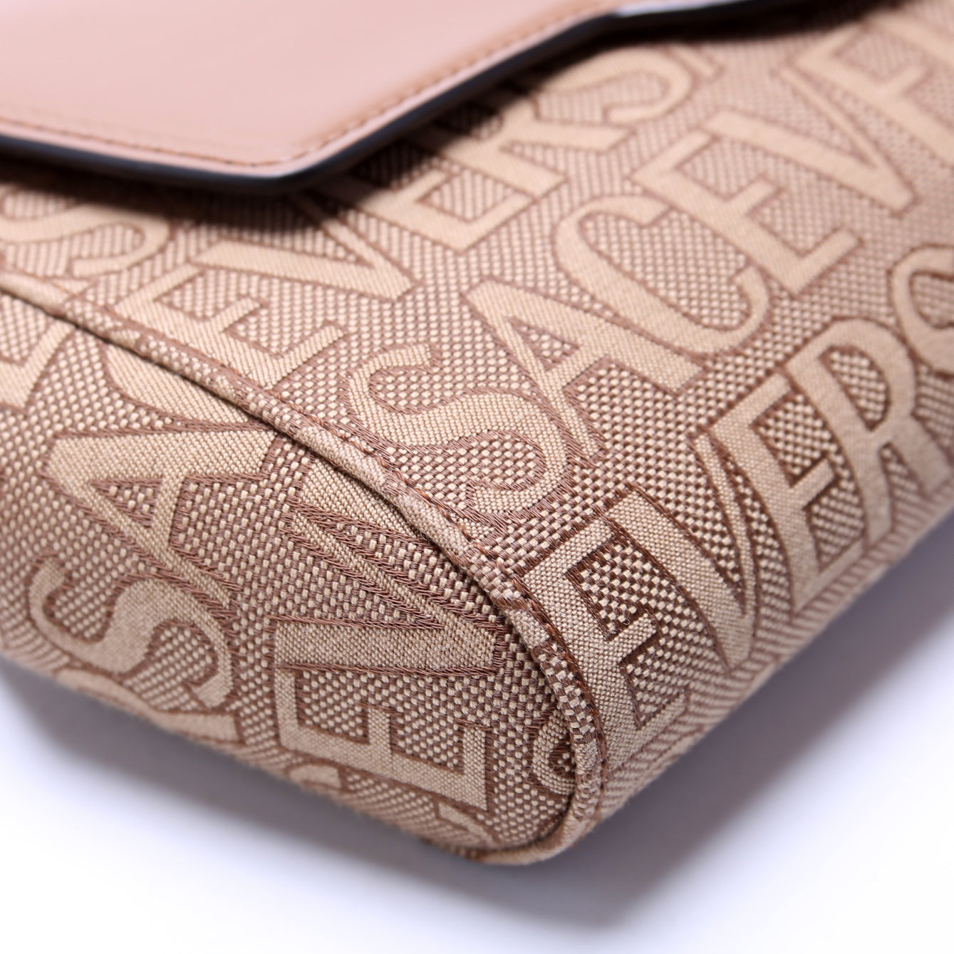 Allover La Medusa Crossbody Brown