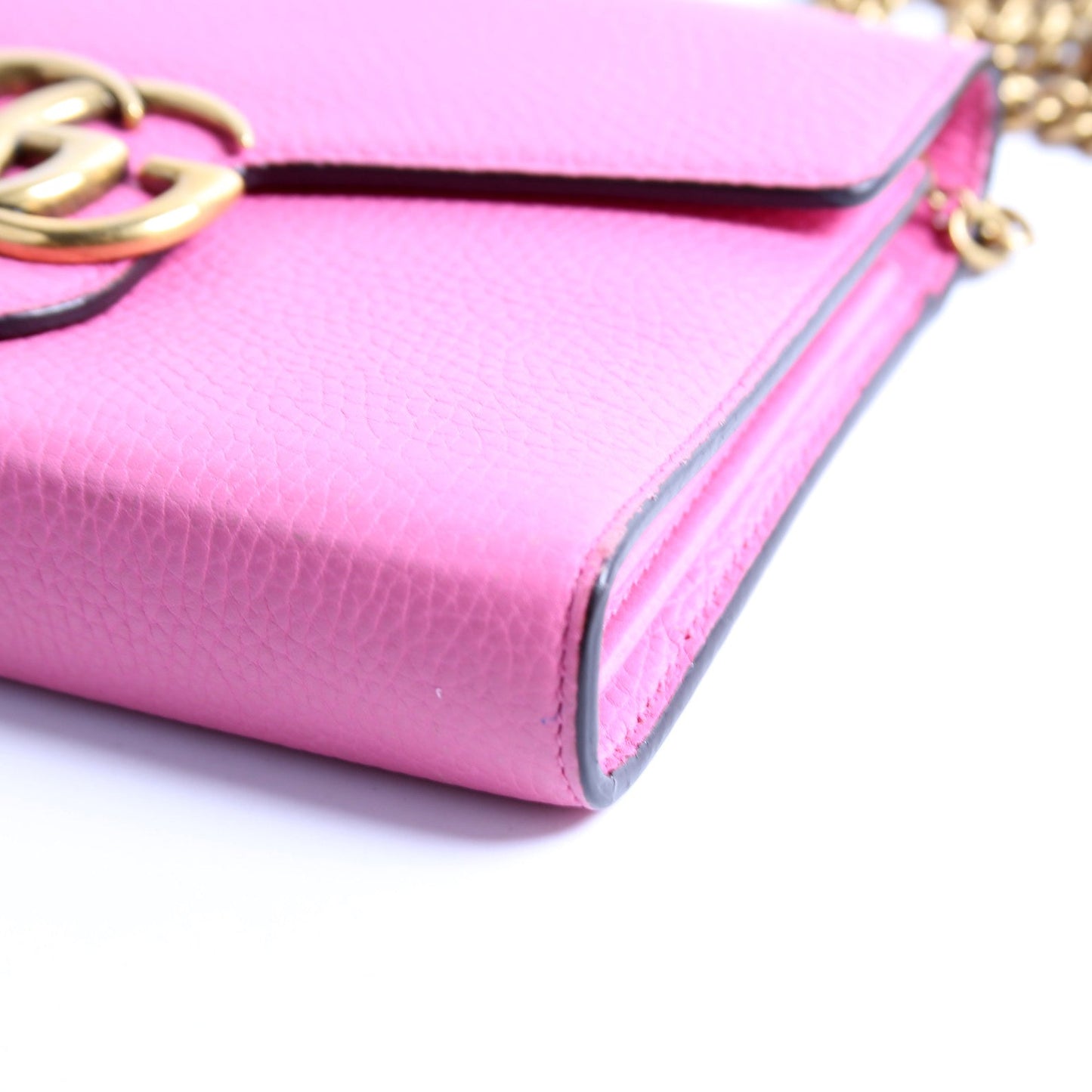 401232 Marmont Chain Wallet Pink