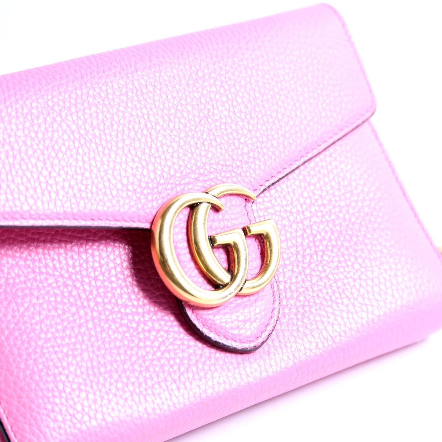 401232 Marmont Chain Wallet Pink