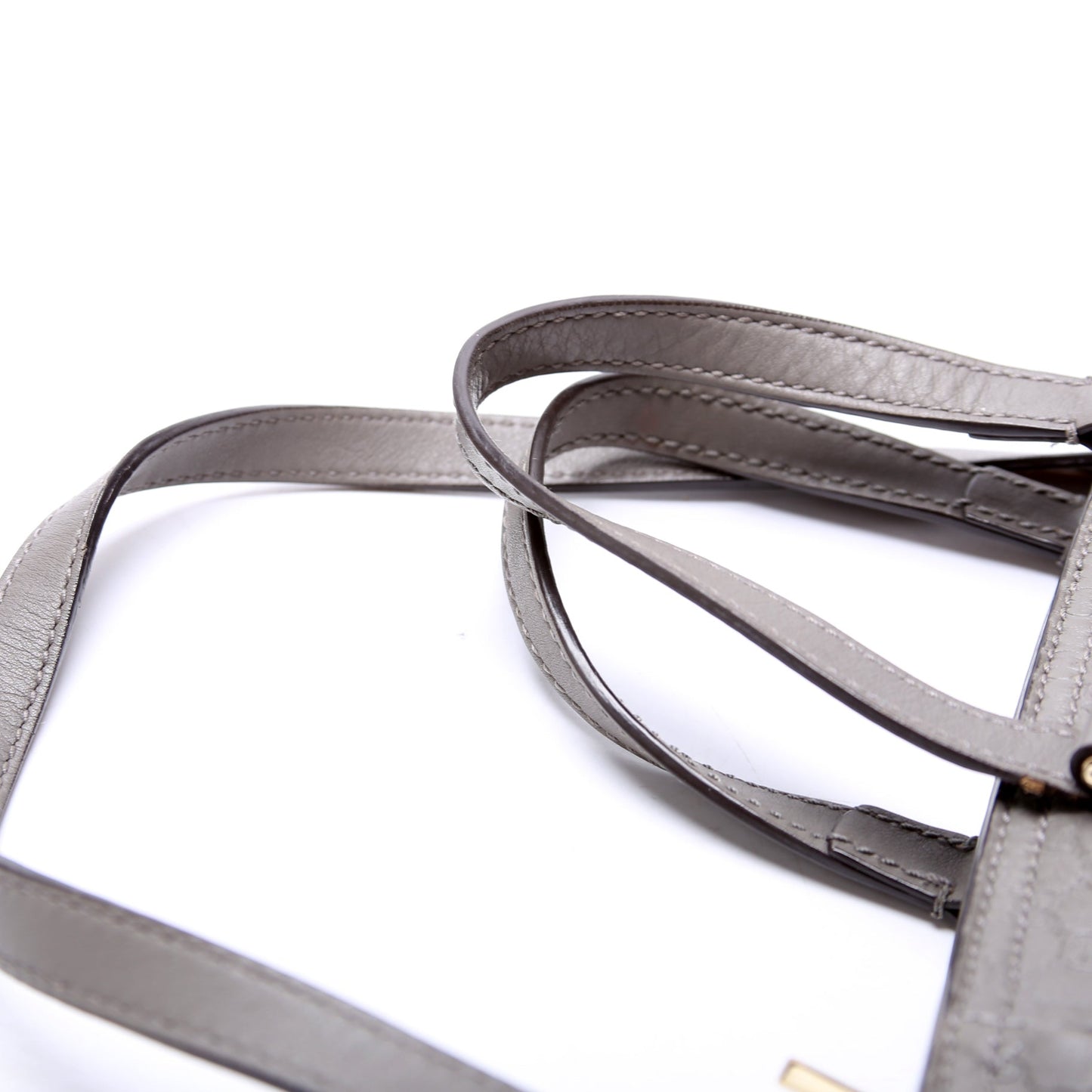 449241 Micro Guccissima Bree Small Tote Grey