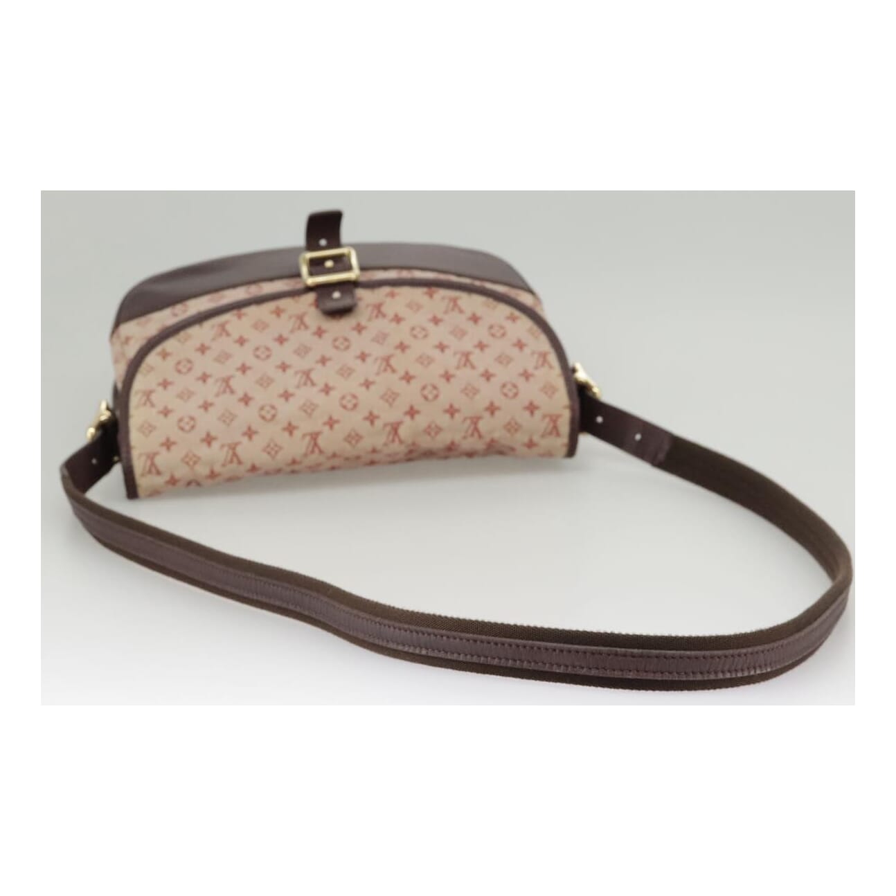 Louis Vuitton Marjorie Burgundy Canvas Shoulder Bag