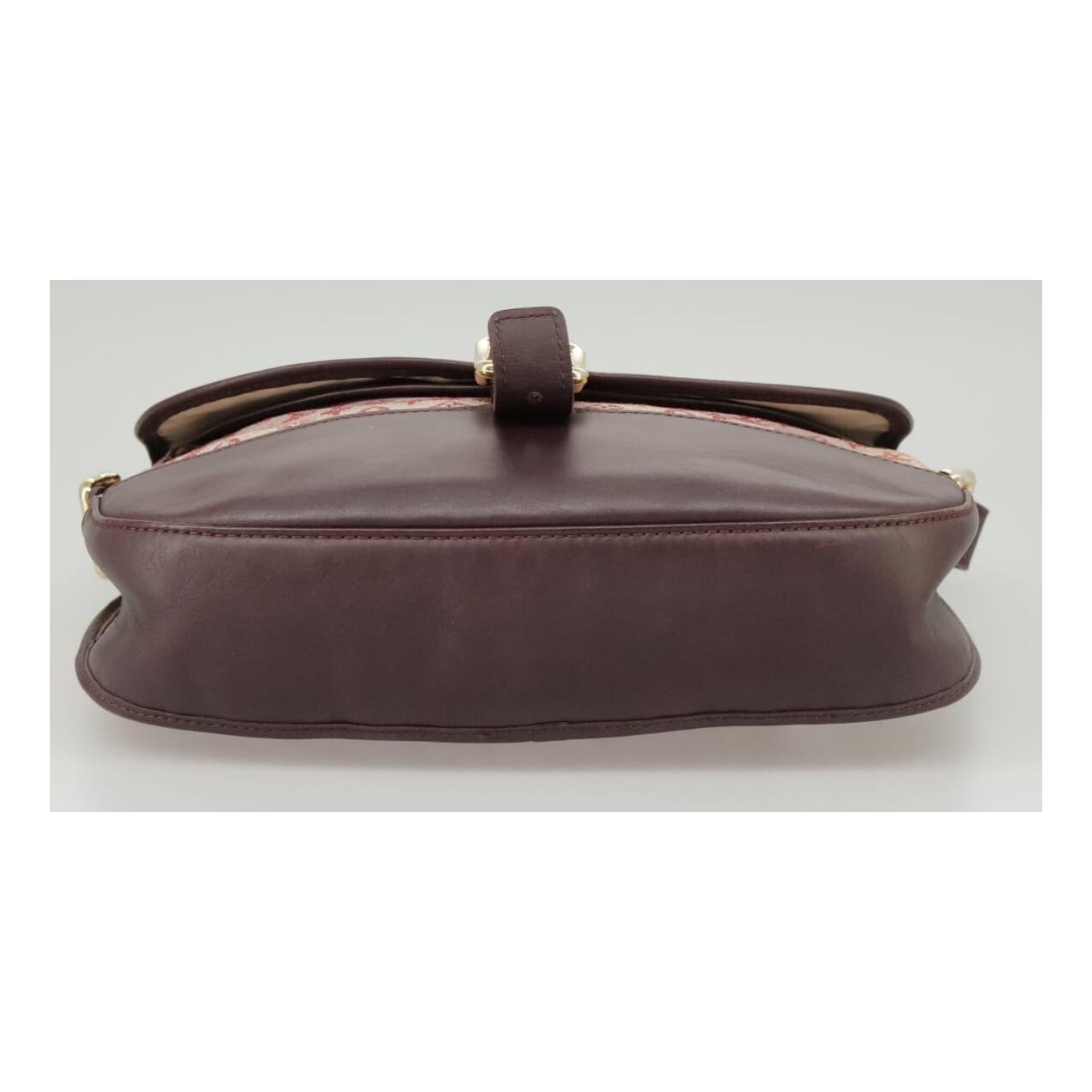 Louis Vuitton Marjorie Burgundy Canvas Shoulder Bag