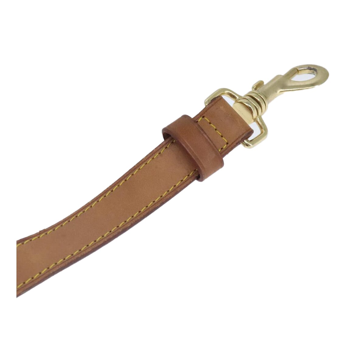 Louis Vuitton Shoulder Strap Beige Leather Bag Jewelry