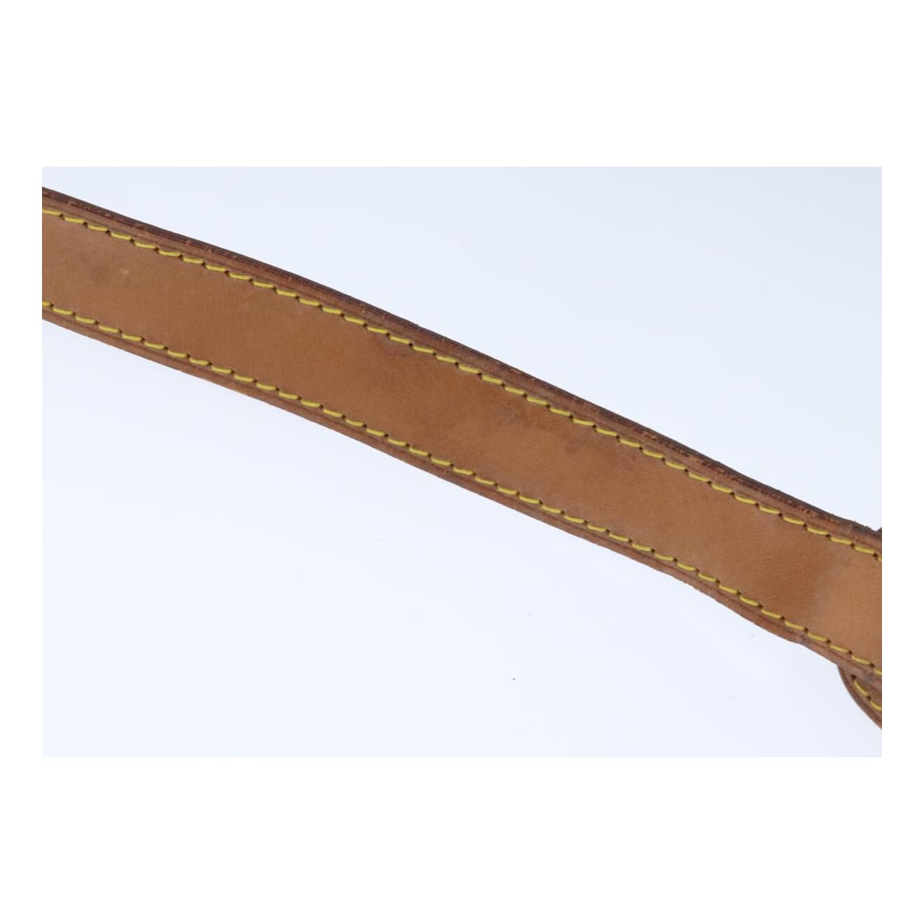 Louis Vuitton Shoulder Strap Beige Leather Bag Jewelry