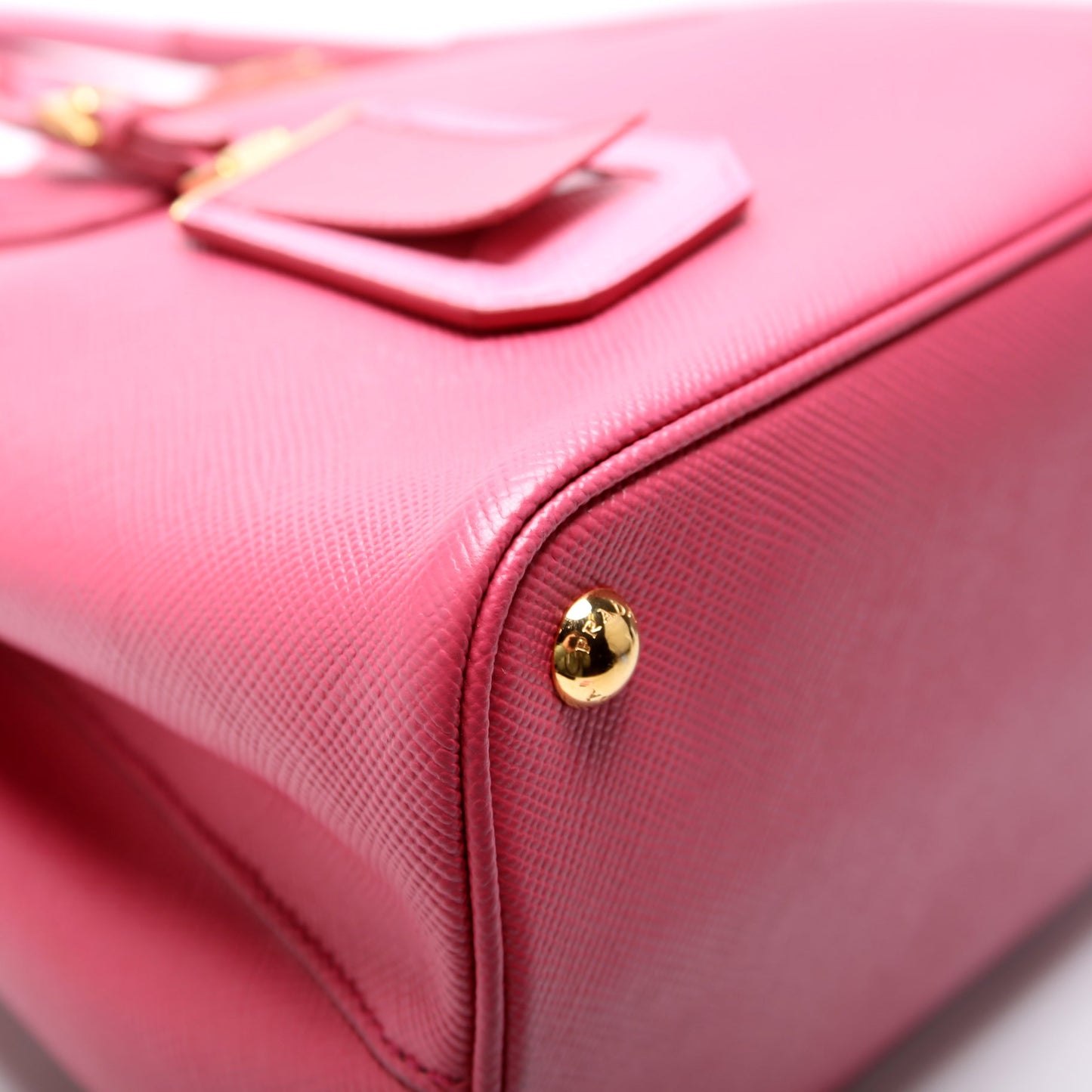 1BG887 Saffiano Cuir Double Small Pink