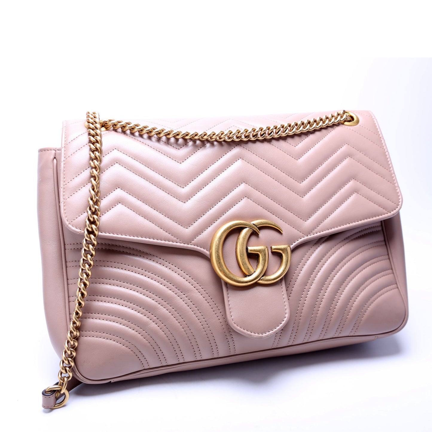498090 Marmont Large Tan