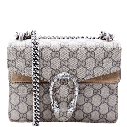421970 Dionysus GG Shoulder Mini Tan