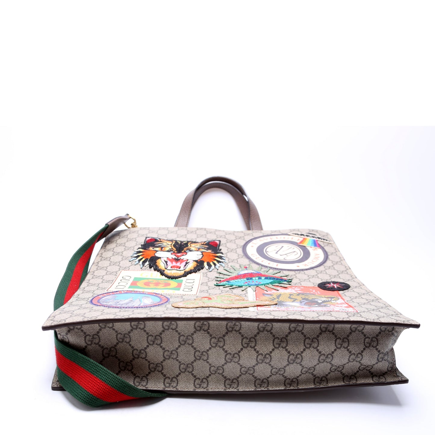 474084 Soft GG Supreme Courrier Vertical Tote
