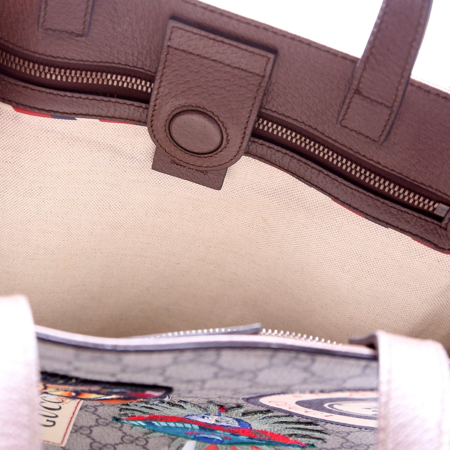 474084 Soft GG Supreme Courrier Vertical Tote