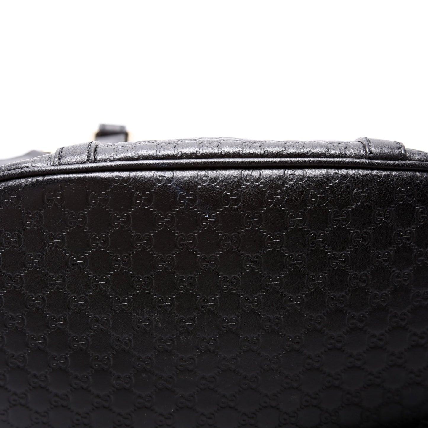 449654 Mini Dome Guccissima Black