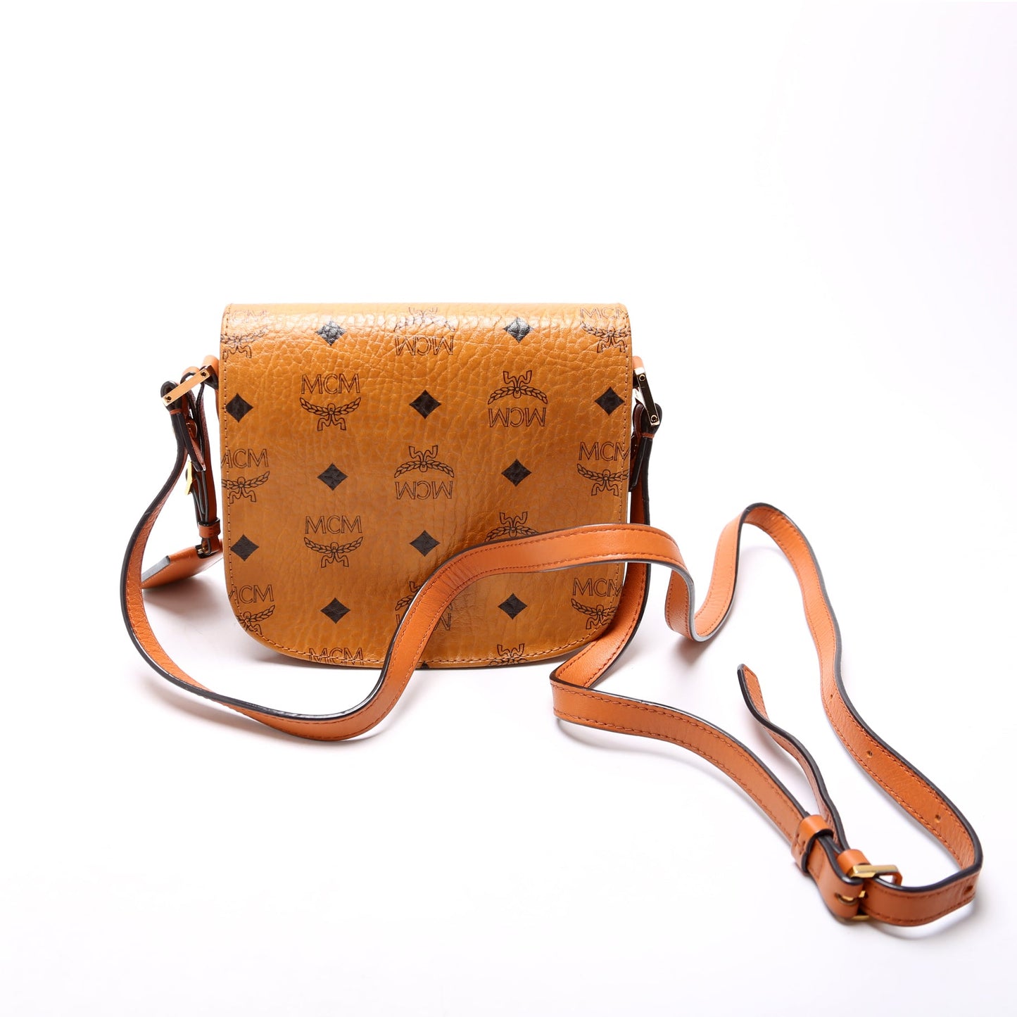 Patricia Visetos Mini Crossbody Brown