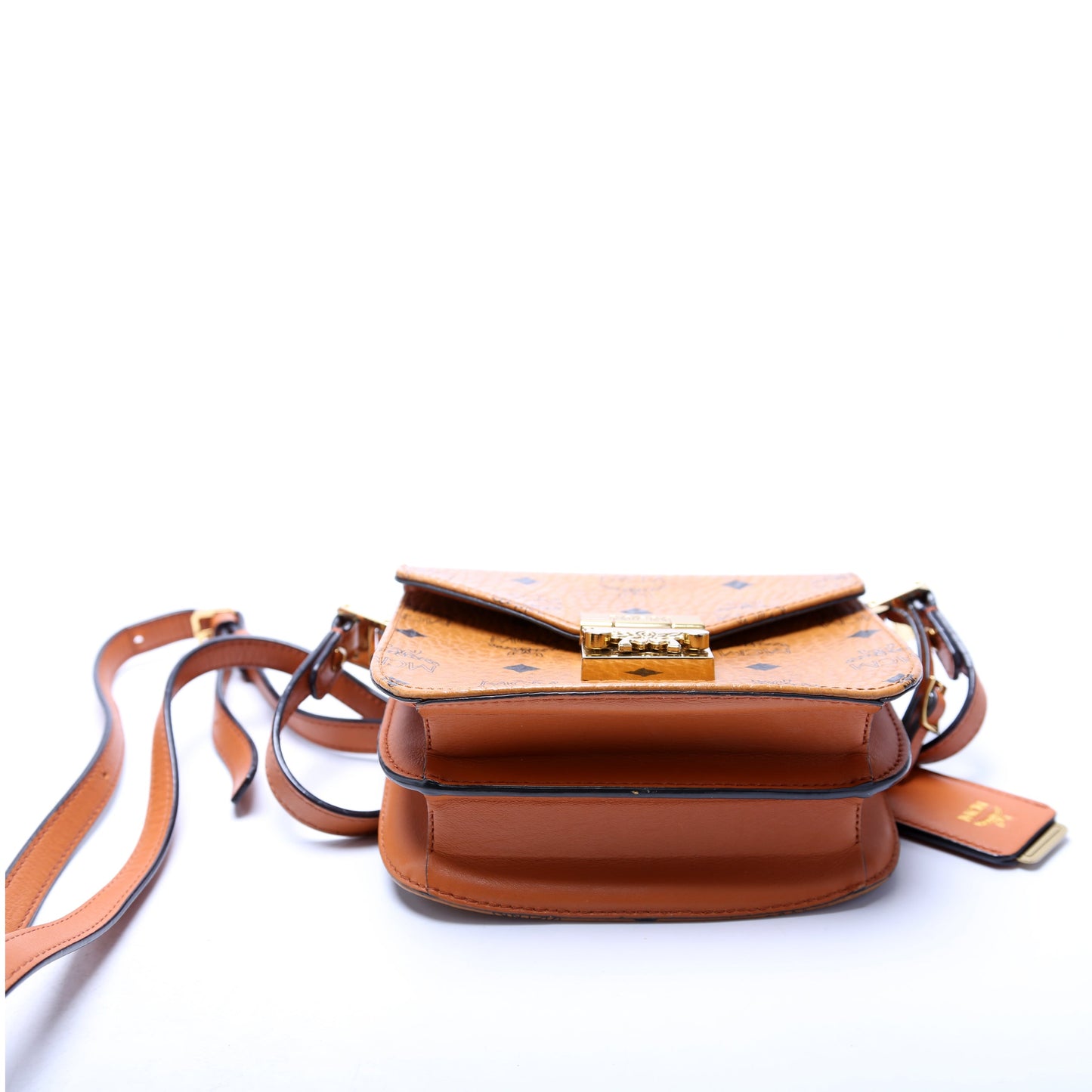 Patricia Visetos Mini Crossbody Brown