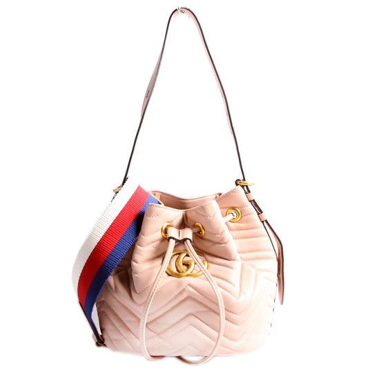 476674 GG Marmont Bucket Pink