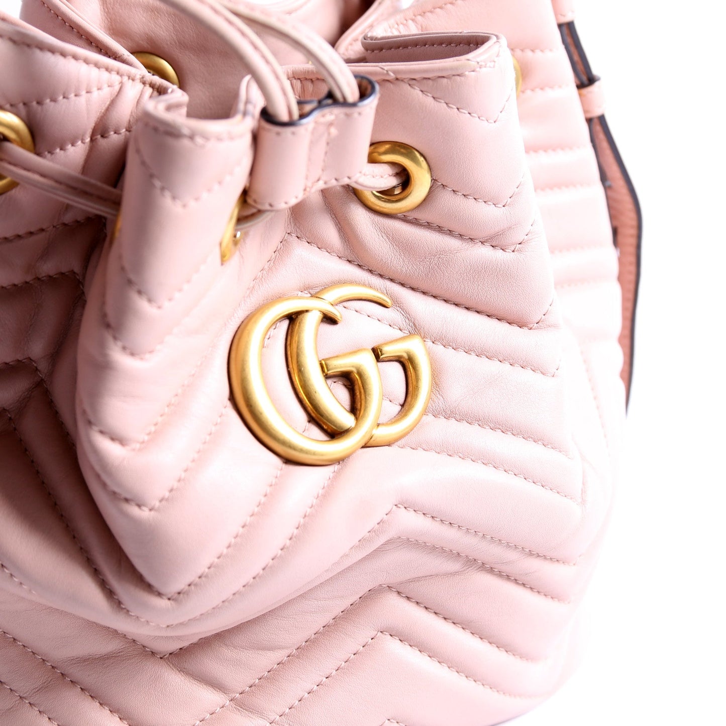 476674 GG Marmont Bucket Pink