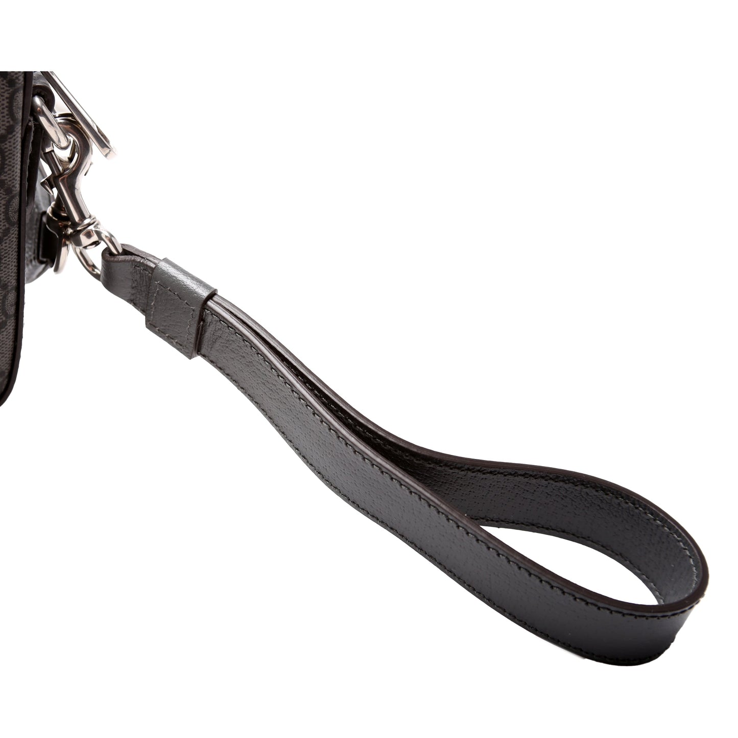 699439 GG Supreme Ophidia Small Wristlet Crossbody Grey