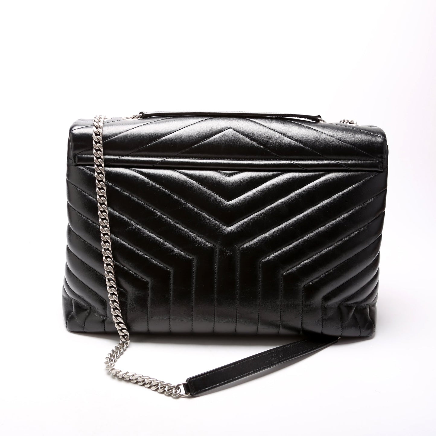 487215 Loulou Satchel Large Black