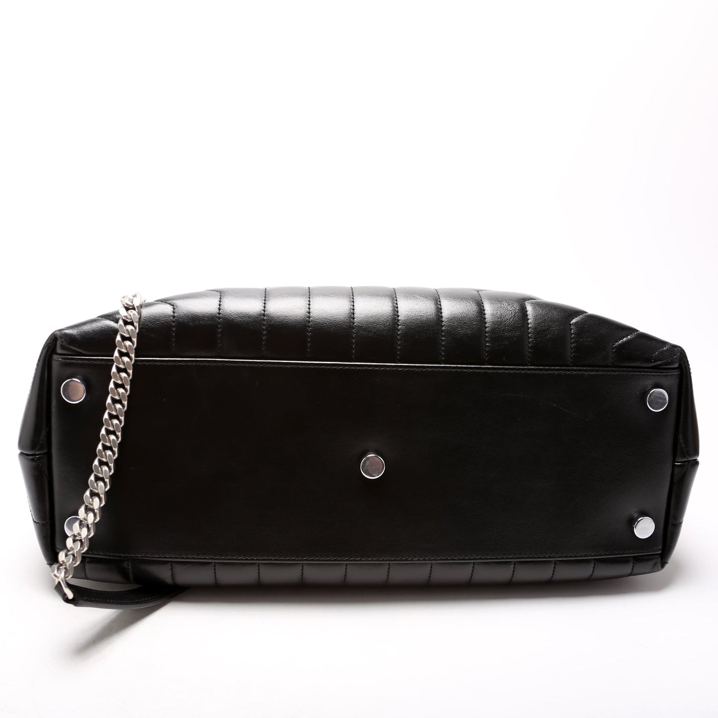 487215 Loulou Satchel Large Black