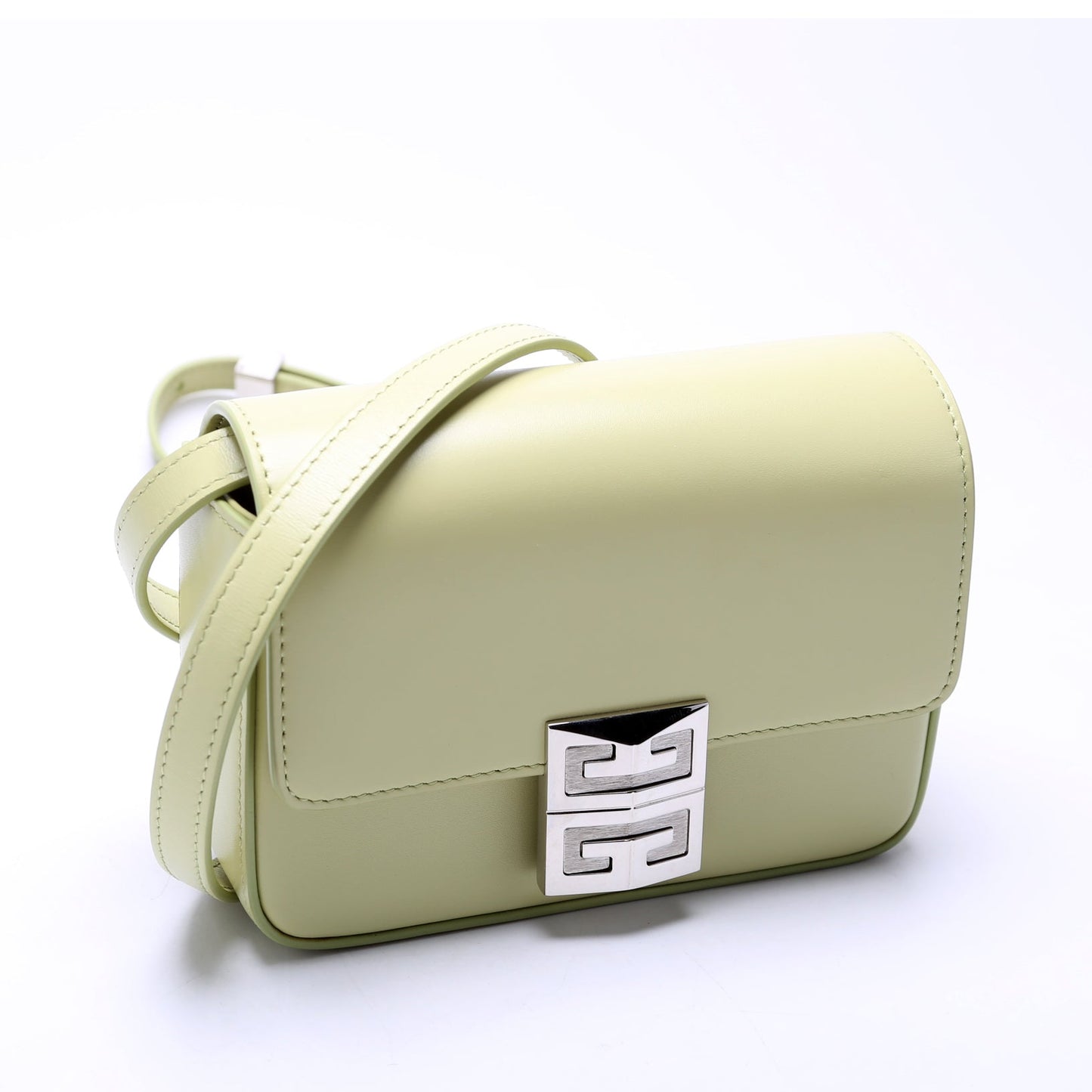 4G Mini Crossbody Bag Leather Green