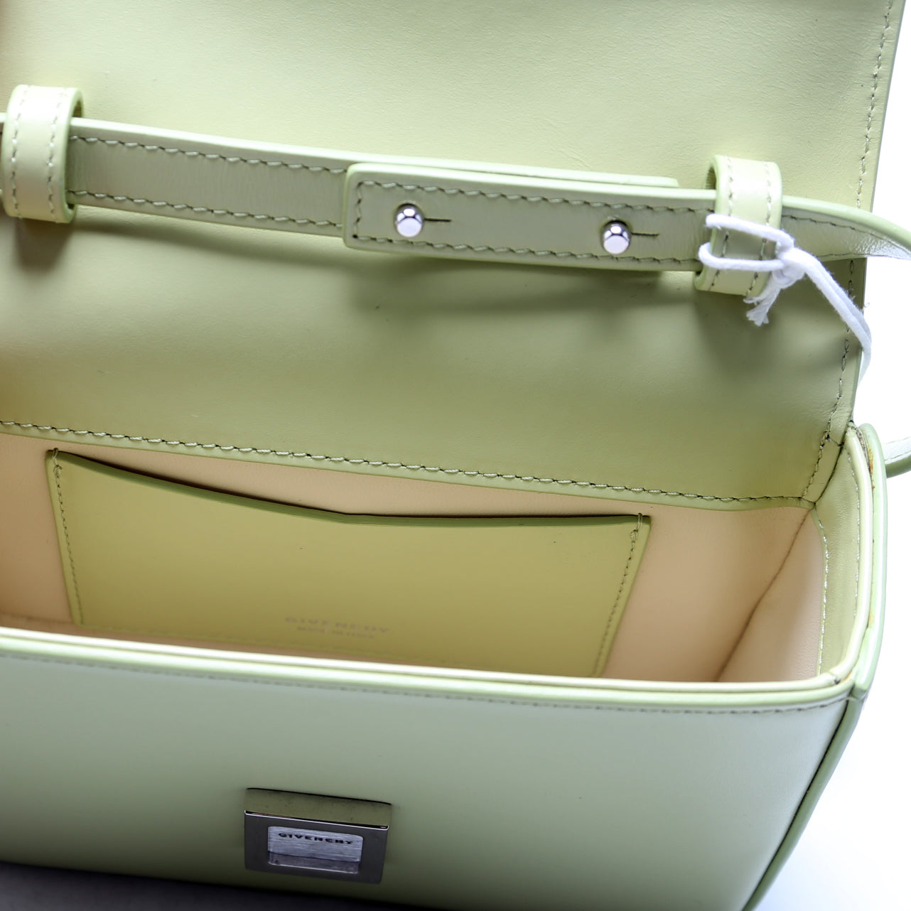 4G Mini Crossbody Bag Leather Green