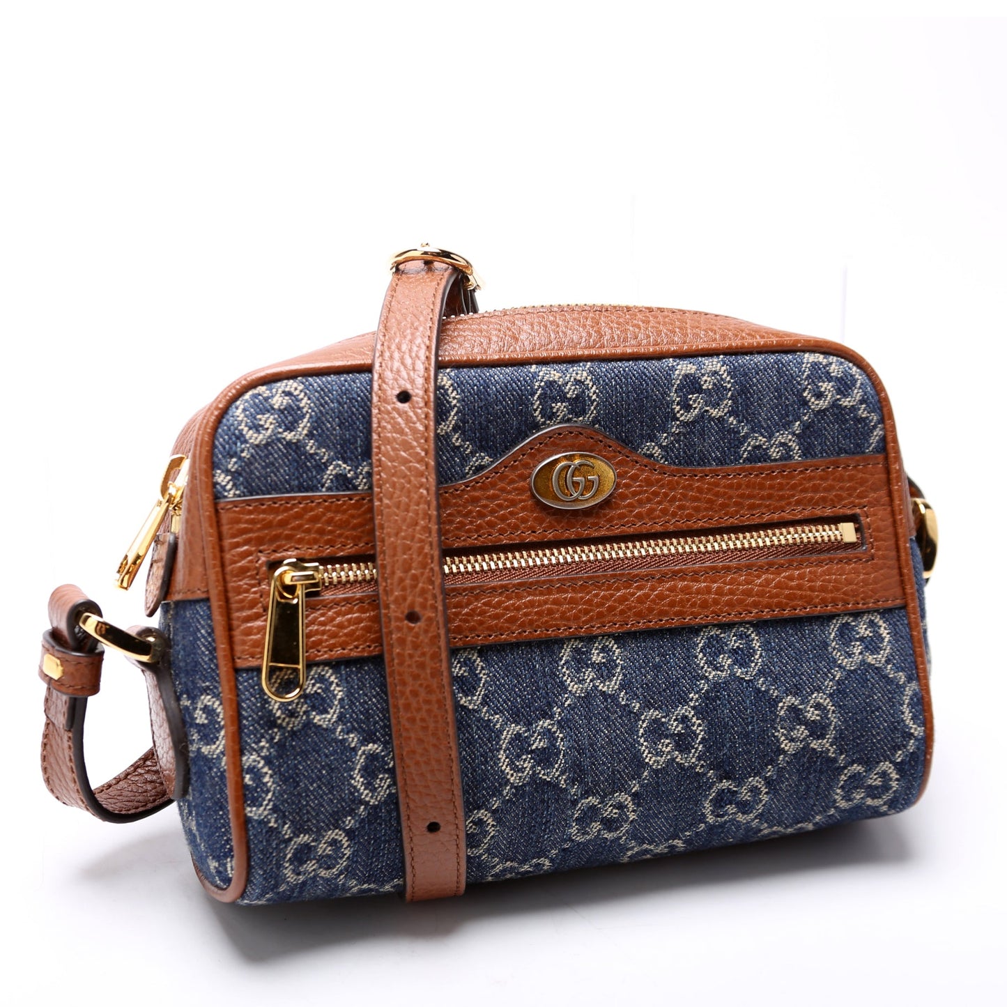 517350 GG Denim Mini Ophidia