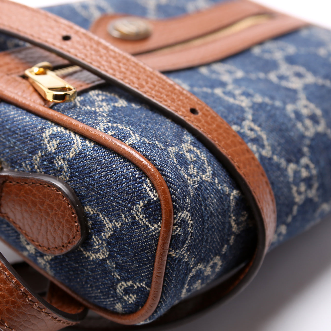 517350 GG Denim Mini Ophidia