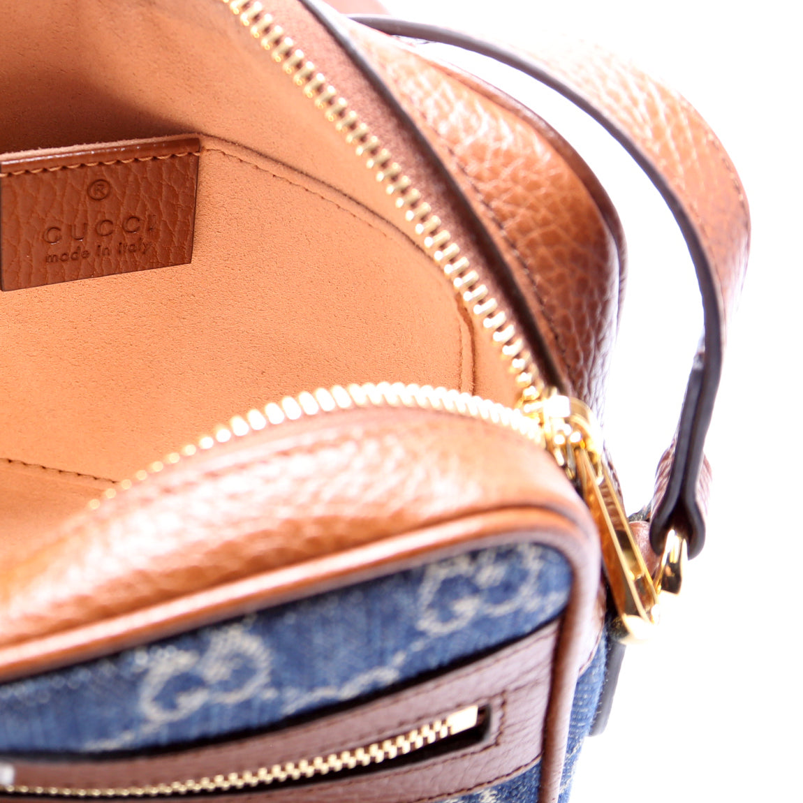 517350 GG Denim Mini Ophidia