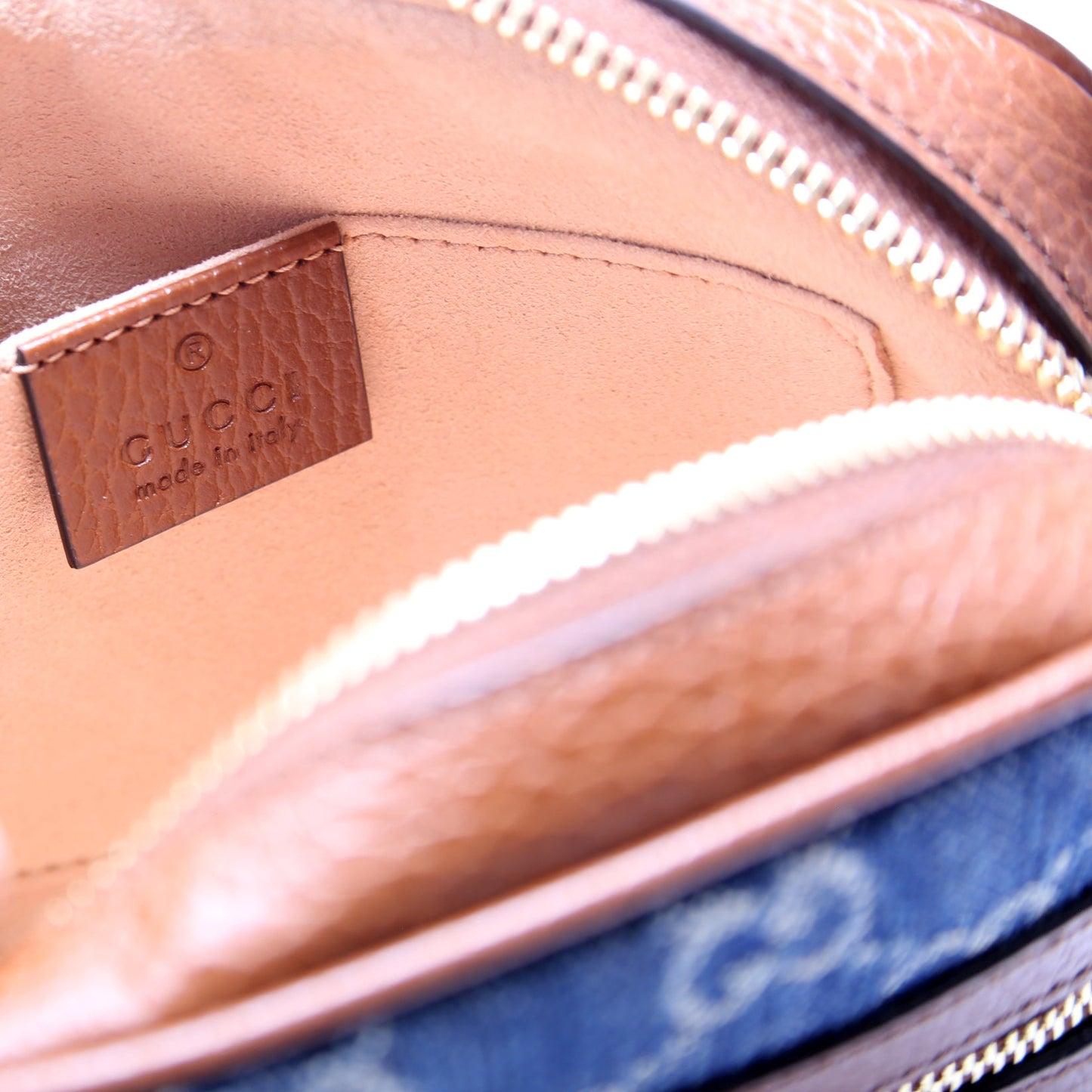 517350 GG Denim Mini Ophidia