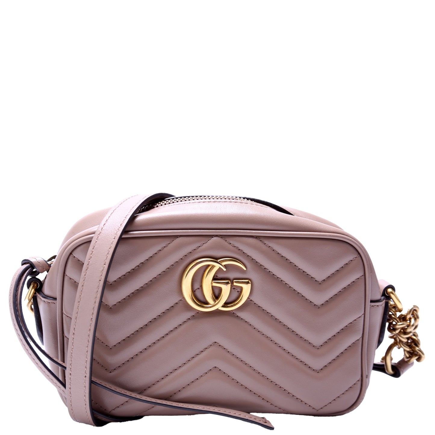 448065 Marmont Mini Camera Bag Tan