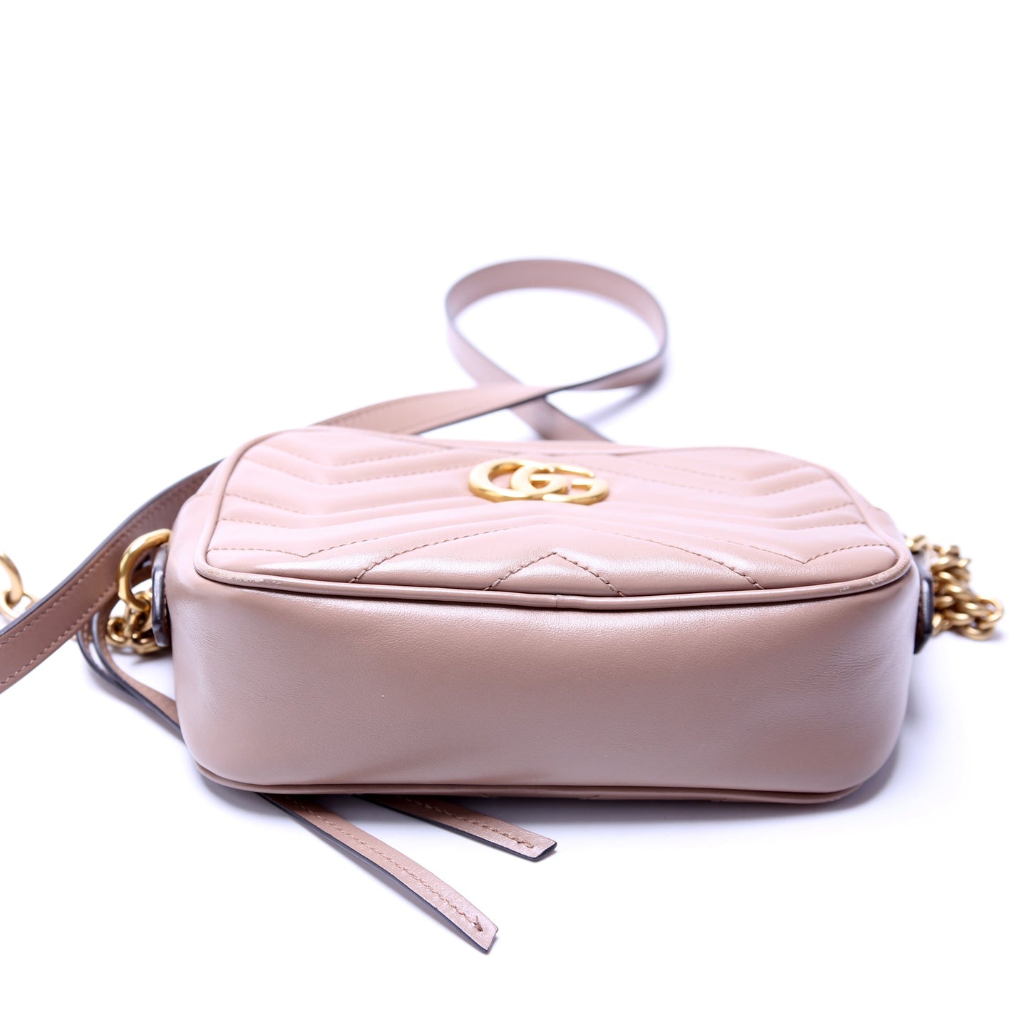 448065 Marmont Mini Camera Bag Tan