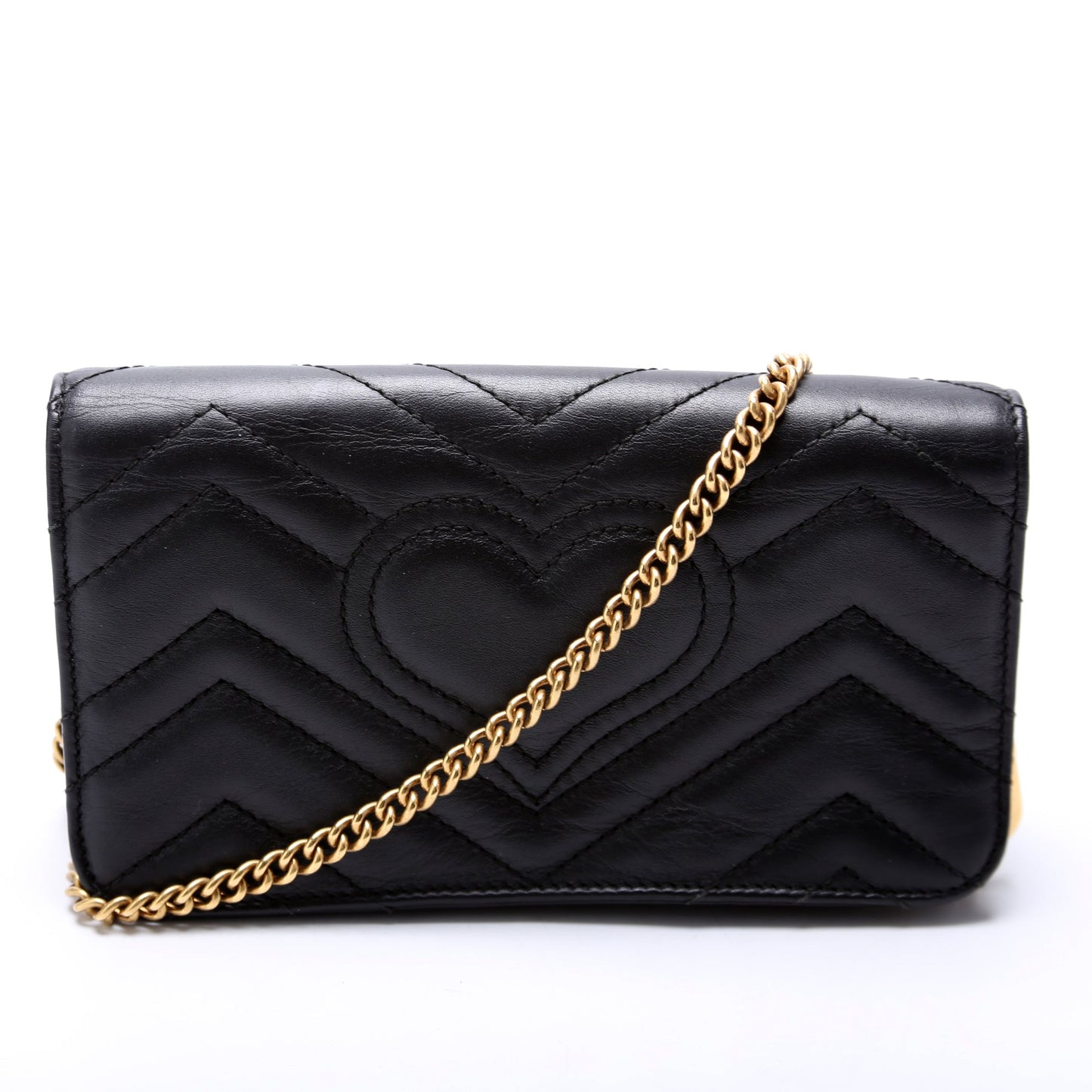 488426 GG Marmont Mini Bag Black
