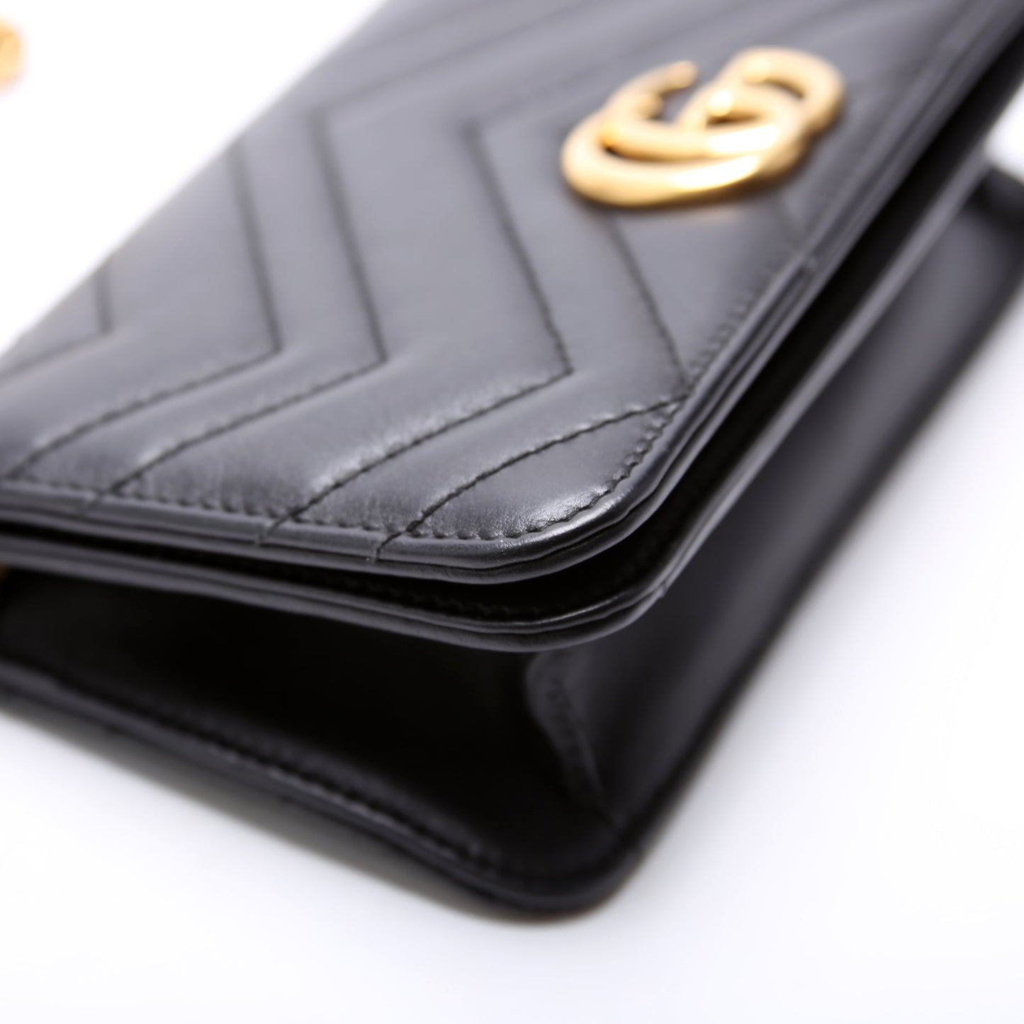 488426 GG Marmont Mini Bag Black