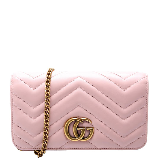 488426 GG Marmont Mini Bag Pink
