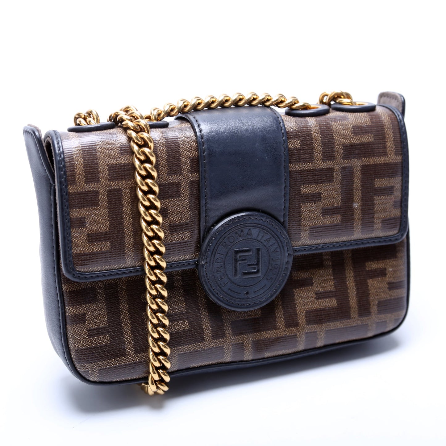 Century FF 1975 Stamp Mini Crossbody Brown