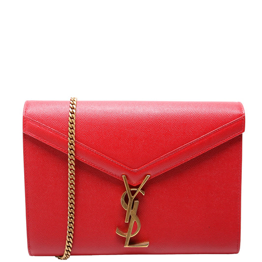 582334 Cassandra Chain Crossbody Red