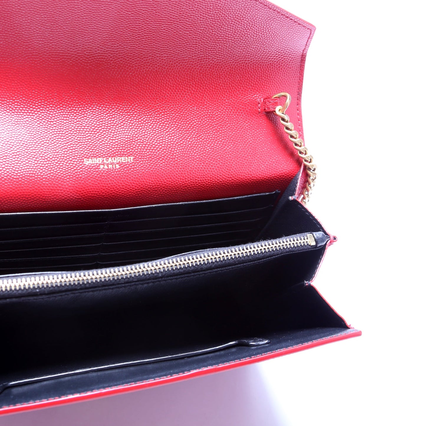 582334 Cassandra Chain Crossbody Red